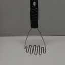 Beneno Stainless Steel Wire Potato Masher, Heavy Duty Sturdy Easy Grip Masher Kitchen Tools with Non-Slip Soft Rubber Handle, Effortless Mashing Tool for Potatoes, Avocados, Dishwasher Safe, Rustproof