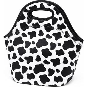 Neoprene Lunch Bag for Women Insulated Lunch Tote Bags Washable Lunch Container Box for Work Picnic Lightweight Meal Prep Bags for Men