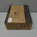 Golf Cart Heater, 36V Battery Operated Heater, 400W Electric Heaters for Golf Cart Accessories, Safe & Quiet Carbon Fiber Heating Golf Cart Warmer, Compatible with Club Car/Yamaha/EZGO (Yellow Black)