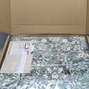 6x9 Area Rugs Washable Rugs for Bedroom,Faux Wool Moody Floral Boho Vintage Oriental Indoor Carpet for Living Room,Hunter Forest Green