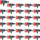 Garden Irrigation Dripper, 30 Pack Adjustable Drip Emitters Garden Succulent Watering Dripper Sprinkler for 4mm/7mm Hose for Home Succulents Plants Lawn Flower Irrigation System