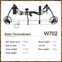 Compound Bows Draw Weight 30-70lbs Ready to Shoot, Bow and Arrow Set for Adults, Archery Set Come with All The Accessories