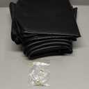 ZEALFEEL Snow Tube, 45''/48'' Rubber Snow Tubes with Commercial Grade Canvas Cover for Kids & Adults, Inflatable Heavy Duty Snow Sled Thickened Hard Bottom with Tow Strap, Sleds Winter Gifts