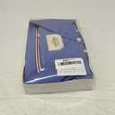 Alimens & Gentle Mens Solid Oxford Shirt Long Sleeve Dress Shirt Work Casual Button Down Shirts with Pocket 5XL Blue