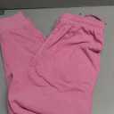 Onedreamer Sweatsuits for Women 2 Piece Outfits Puff Long Sleeve Crewneck Pullover Sweatshirt Jogger Lounge Sets (Medium, Rose Red)