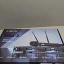 Phenyx Pro Dual-Channel Wireless Microphone System, Dynamic Mics w/ID Lock, Tunable Power Level, Auto Scan, Spectrum Analyzer, True Diversity Cordless Handheld for Singing, DJ, Karaoke (PTAU-2)