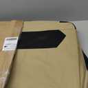 Amazon Basics 2-Door Portable Soft-Sided Folding Soft Dog Travel Crate Kennel, Medium (M 30" x 21" x 21"), Tan