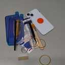 OEM Rear Back Glass Replacement for iPhone 15 6.1-inches with Reparing Tool Kit and All Necessary Parts (Blue)