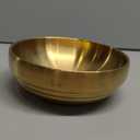 Large Decorative Key Bowl - Entryway Table Key Holder, Home Decor Catch All (Gold) (7.4 INCH Gold)