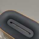 SALKING 2-in-1 Ultrasonic Essential Oil Diffuser & Himalayan Salt Lamp, Aromatherapy Diffuser Cool Mist Humidifier with Auto Off Function, 100% Pure Himalayan Pink Salt Rock, 150ml (Wooden Grain)