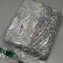 OLANLY Luxury Toilet Rugs U-Shaped 24x20, Extra Soft and Absorbent Microfiber Bathroom Rugs, Non-Slip Plush Shaggy Bath Mat, Machine Wash Dry, Contour Bathroom Mats for Toilet Base, Grey