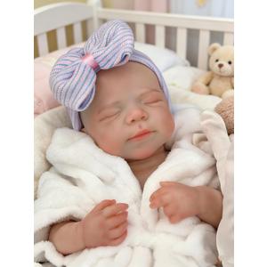 18inch Pascale Girl Full Body Silicone Baby Dolls Can Open Mouth Real Life Anatomically Correct Newborn Girl Dolls