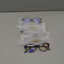 EYEURL 5 Pack-Reading Glasses for Women Fashion Cat Eye Reading Glasses Blue Light Blocking Computer Readers with Spring Hinges Cat Eye Eyeglasses 2.5