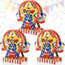 Epakh Carnival Ferris Wheel Centerpiece Carnival Theme Party Decorations Cake Holder Circus Favor Supplies for Candy Desserts Cake Ferris Wheel Party Decorations
