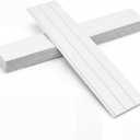 Klyyo 10 Pcs 4 ft Beadboard PVC Wall Panels, Waterproof Shiplap White