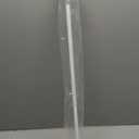 Kenney KN55250 Davenport Ball End Petite Caf Decorative Window Curtain Rod, 28-48" Adjustable Length, White Finish, 1/2" Diameter Steel Tube