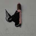 Thermal Round Brush, 1.5 inch Blowout Brush with Ceramic Barrel & Negative Ions Tech Makes Hair Smoother Get Natural Curls, Heated Styler Tool for All Hair Type, Dual Voltage (Pink)