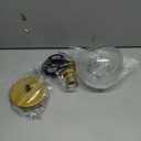 JAGORI Glass Pendant Light,Mid Century Modern Light Fixture,Hanging Lights for Kitchen Island,Bathroom, Bedroom,Hallway Foyer (Gold, 6 in)