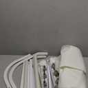 Folding Bed Rail for Toddlers,Baby Bed Rail Guard with Reinforced Anchor Safety System,Fit Bunk,Full Size,Queen,King,Twin(White,59"x23.6")