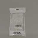 KERZZIL Elegent Pearl Pattern Compatible with iPhone Rectangle Edge Case, Slim Soft TPU Silicone Protective Bumper Cases Cover(Colorful Pearl,17 Pro Max)