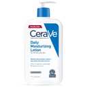 CeraVe Daily Moisturizing Lotion for Dry Skin, Body Lotion & Face Moisturizer with Hyaluronic Acid and Ceramides, Daily Moisturizer, Fragrance Free, Oil-Free, 19 Ounce (19 Fl Oz (Pack of 1))