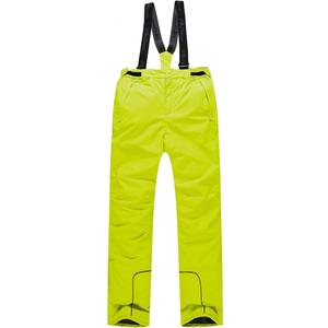 PHIBEE Boys' Waterproof Breathable Polyester Snowboard Ski Pants (Size 8, Yellow)