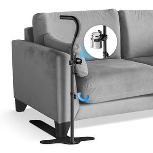 FORTEMOTUS Couch Stand Assist Chair Cane with Soft & Wide Handle, Height Adjustable Couch Cane Sofa Stand Assistance for Elderly, Seniors, Pregnancy Women and Disabled, Holds up to 400 lbs