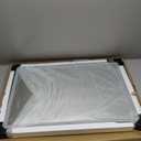 LOAAO 20"X28" LED Bathroom Mirror Black Framed, Anti-Fog, Dimmable, Lighted Bathroom Vanity Mirror for Wall, Memory Function, Tempered Glass