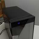 KingChii 16L Electric Humidors Temperature Control System, Cooling & Heating Humidor Cabinet with Spanish Cedar Wood Shelves & Hygrometer, Father's Day Gifts for Men (2 Layers 100 Capacity) (Black)