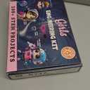 Butterfly EduFields 100+ STEM Projects | Girls Mini Engineering Kit for Ages 8 10 12 15 Years | Ultimate DIY Science Experiments for Kids | Educational Engineering Toys Best Birthday Gift idea