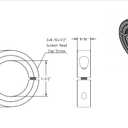 AZSSMUK Shaft Collar Bore 1-1/2'' Double Split Black Oxide Set Screw Durable Shaft Collars Suitable for Machinery and Industrial Use 2 Pieces