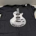 Rock and Roll Guitar Vintage ROCK Music T-Shirt, S