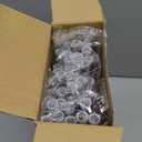 KNONEW Christmas Lights Outdoor, 15 inch 24 Tubes 672 LED Meteor Shower Lights Plug in Waterproof Falling Rain Light for Xmas Tree Wedding Party Garden Holiday Rooftop Decorations (Warm White)