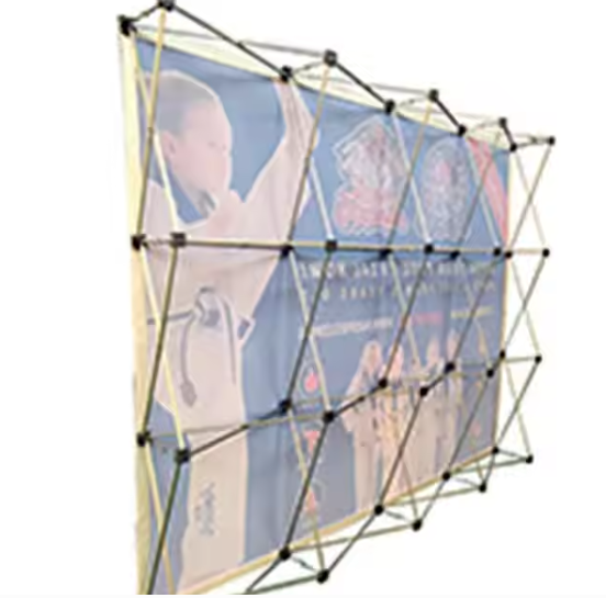 Aluminium Racks Tension Fabric Flower Wall Backdrop Pop up Display Stand
Canopy Tent Frame 120" x 50"