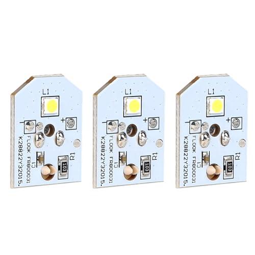 BTFO 2pcs WR55X11132 Led Light for GE Refrigerator, Premium Durable Led Light Bulb Replacement for GE Refrigerator Replace WR55X11132 WR55X26486 PS4704284 3033142 AP6261806 EAP12172918