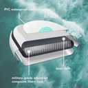 Portable Inflatable Bodyboard 42 Inch SUP Technology, Solid & Stable Platform, High Buoyancy, Lightweight Floating Board for Adults & Teens, 42 inches x 21 inches x 2"