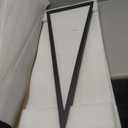 Pennant Frame Wood Flag Frame for 12 x 30 Inch Pennants Display Holder 1 Inch Team Flag Case, Black(2 Pcs)