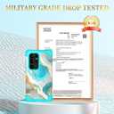 Hocase for Galaxy S24 Ultra Case, Shockproof Heavy Duty Hard Plastic+Soft Silicone Rubber Bumper Hybrid Dual-Layer Protective Case for Samsung Galaxy S24 Ultra 6.8" 2024 - Teal