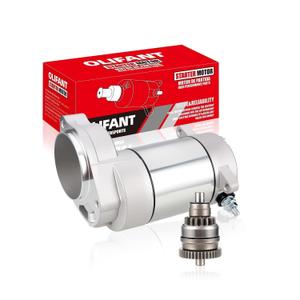 Starter & Bendix for Polaris Scrambler 400 1995-2002/250 1985-1986/Trail Blazer 250 400/Xpress 400L 300/Xplorer 400L 400 300 250/Trail Boss 350L 300 250 250R Sportsman Sport 400L/400 3083646 3083760