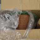 PowerKing Mushroom Cat Scratching Post, 15 x12 Inches Claw Scratching Post for Kitty, Natural Sisal Cat Scratchers Pole, Cat Interactive Toys, Cat Tree Tower (Brown)