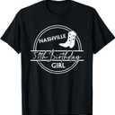 Funny Birthday Gifts For Men Women
Nashville 50th Birthday Crew & Nashville 50th Birthday Girl T-Shirt. Color: Black Size:3XL