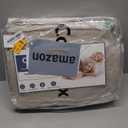 CozyLux California King Comforter Set Oatmeal - Cal King Bed in a Bag 7 Pieces, Luxury Soft Bed Set for All Seasons, Bedding Set with Down Alternative Comforter, Sheets, Pillowcases & Shams