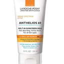 La Roche-Posay Anthelios Melt-In Milk Sunscreen SPF 60, Sunscreen For Body & Face, Broad Spectrum SPF + Antioxidants, Oil Free, Lightweight & Fast Absorbing, Oxybenzone Free
