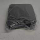 LC LICTOP 420D Canoe Cover Sunlight Proof Coating Waterproof Kayak Cover All-Weather Marine Grade Polyester Fabric Boat Protective Sleeve Cover Fit for Up to 10Ft Length, Grey (Gray)