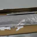 Hestia No Drill Cordless Roman Shades for Windows, Grey, 31" W x 64" H