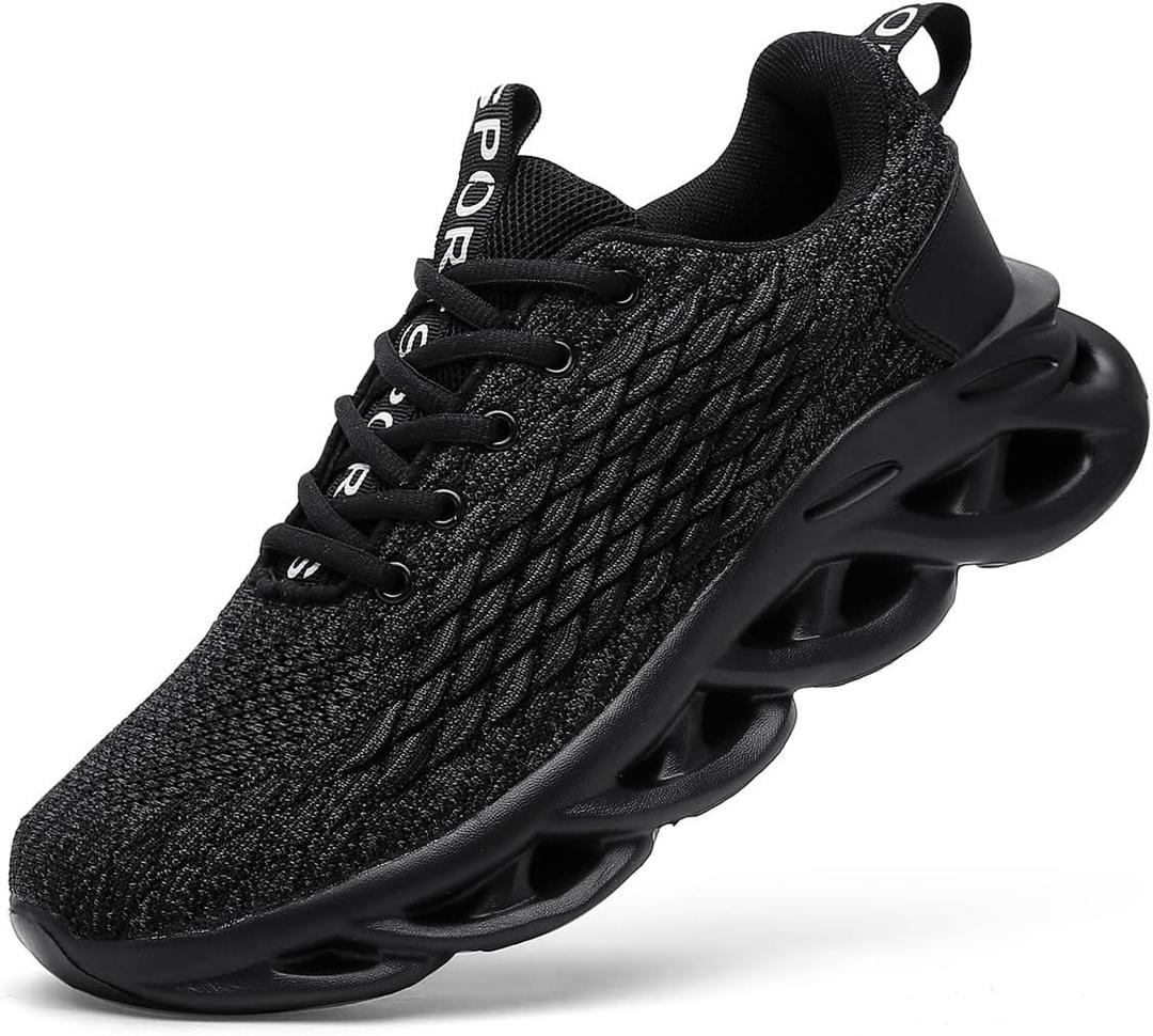 Mens Walking Shoes Tennis Casual Fashion Running Sneakers | Ultra Lightweight Breathable Sneakers for Gym, Tennis, and Casual Daily Wear