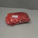 Kigai Plain Red Solid Color Christmas Door Covers Front Door Christmas Decoration Washable Door Sign Banner Holiday Home Decorations 36X98 Inch