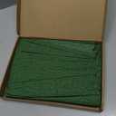 MECCANIXITY Crepe Paper Roll 6.9ft Long 20 Inch Wide for Wedding Ceremony Various Large Festivals Decoration, Dark Green