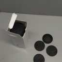 Furniture Risers Bed Risers Heavy Duty 1 inch, 2 inch, 3 inch, 4 inch Round Adjustable Bed Lifts Riser for Desk Legs Table Couch Sofa Chair Refrigerator Washing Machine (1+1 Inch, Black, 4 Pack )