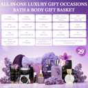 2 x Mothers Day Gifts for Women, 26 Pcs Spa Kit, Spa Gift Set, CHARCOAL & SHEA BUTTER Bath & Body Gift Makeup Organizer, Spa Gift Basket, Face Skin Care Kit, Lip Self-Care, Serum, Birthday, Christmas